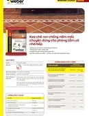 weber.color plus- Bản in thông tin sản phẩm