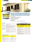 weber.dry seal- Bản in thông tin sản phẩm