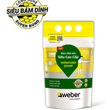 Keo chà ron Webercolor Power có 3 đặc điểm là chống nấm mốc, rêu đen, vi khuẩn