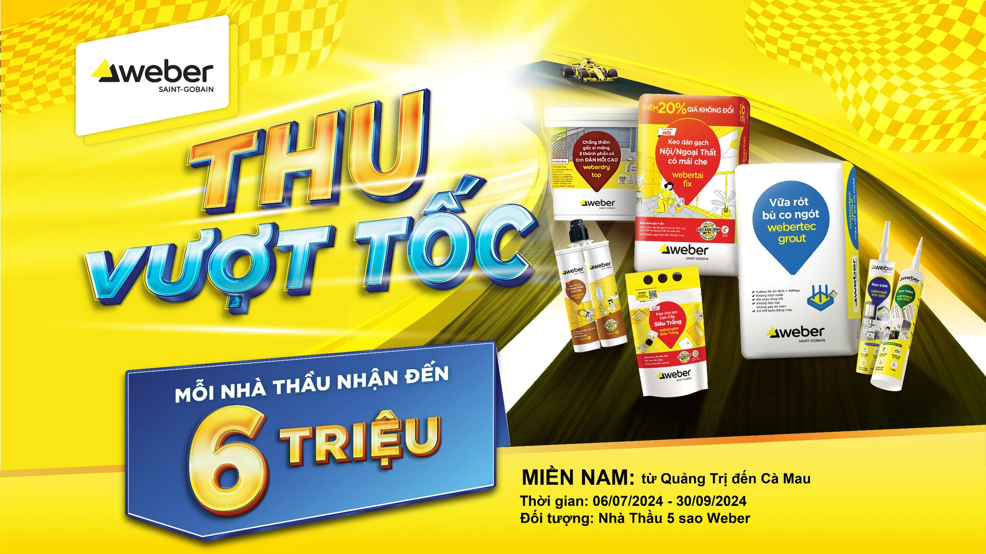 weber khuyến mãi thu vượt tốc