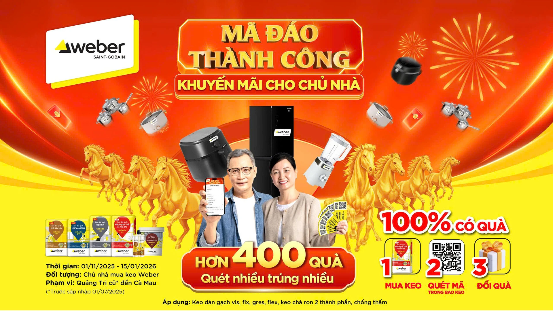Khuyến mãi chủ nhà Mã Đáo Thành Công