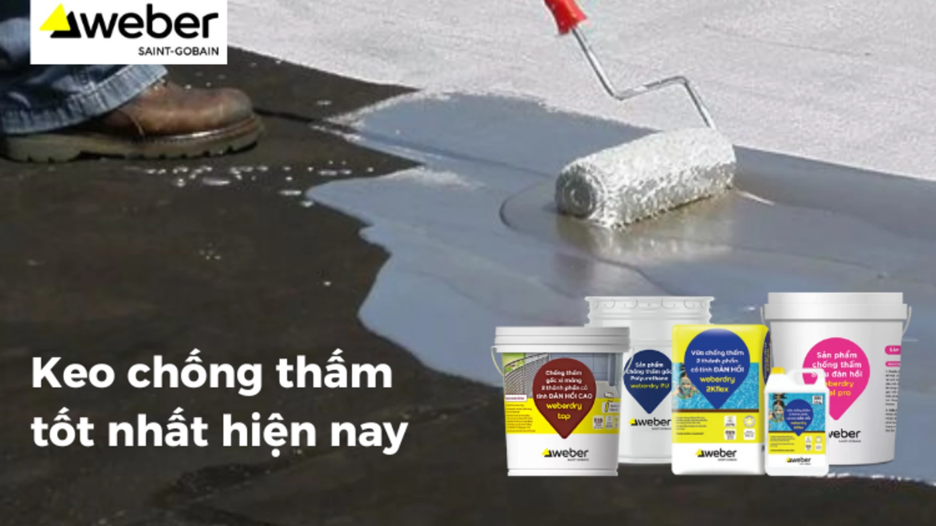 Top keo chống thấm dột tốt nhất, bịt kín vết nứt hiệu quả