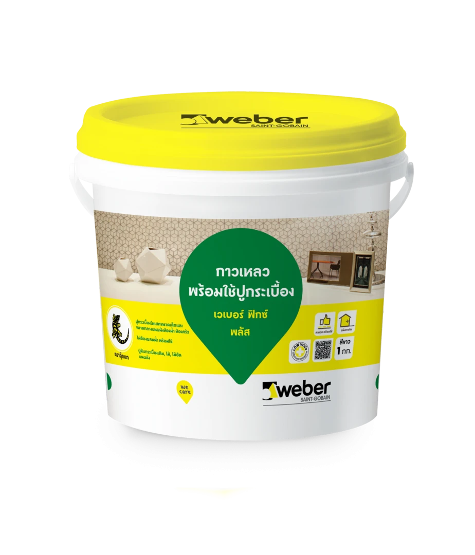 weberfix plus - keo dán gạch trộn sẵn cho gạch mosaic