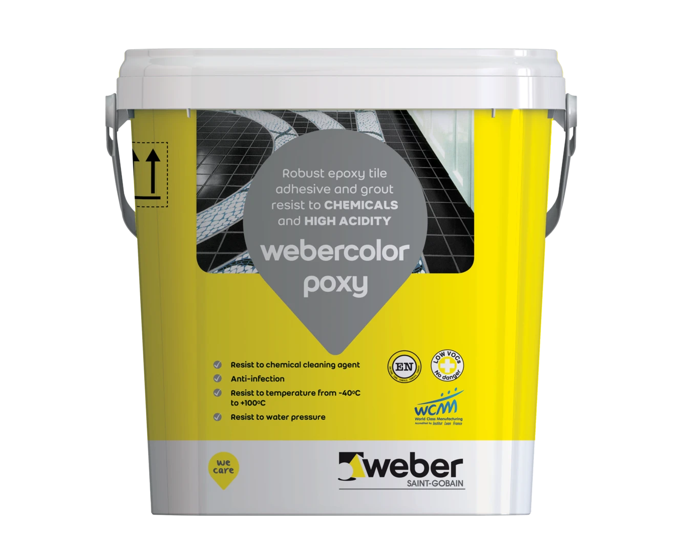 Keo chà ron thái weber chính hãng - webercolor poxy