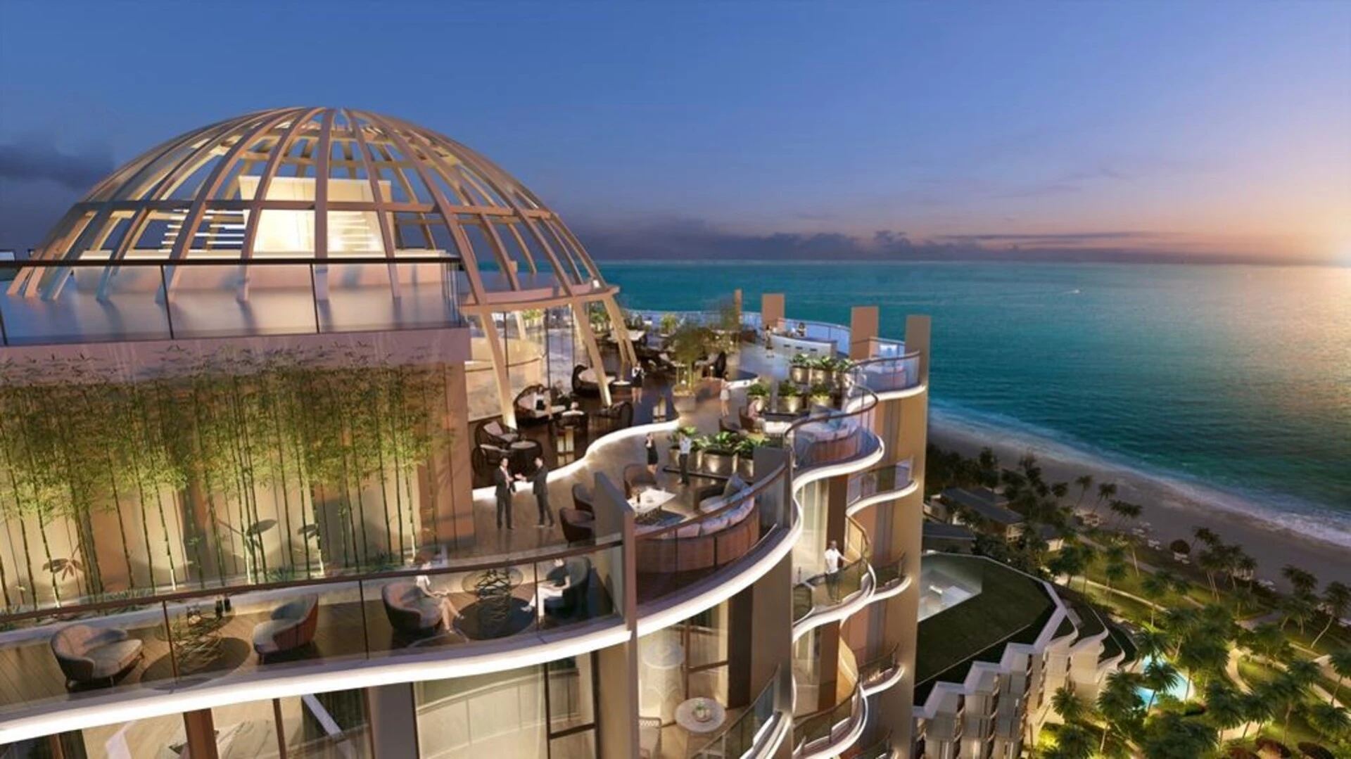 Khách sạn Intercontinental - Phú Quốc - công trình sử dụng sản phẩm Weber Keo dán đá được dùng cho công trình Intercontinental Phú Quốc