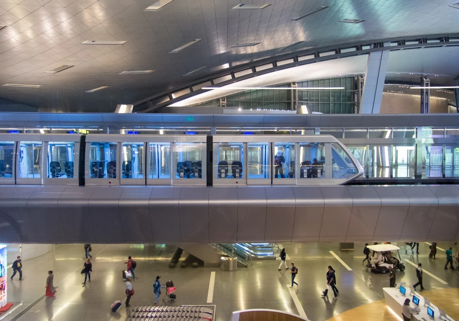 Tàu điện ngầm đầu tiên - Qatar - công trình sử dụng sản phẩm weber