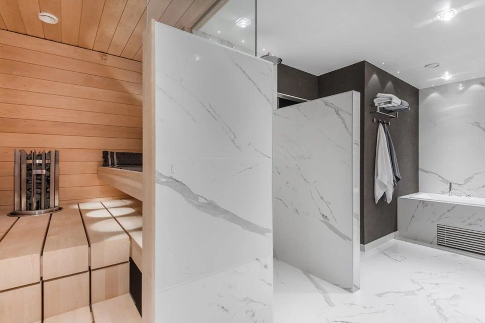 gạch ốp nhà tắm - đá marble