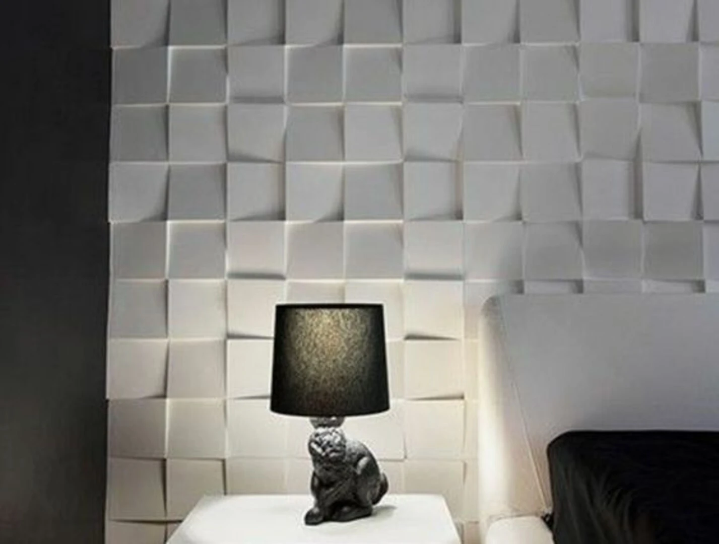 gạch ốp tường phòng ngủ 3d 