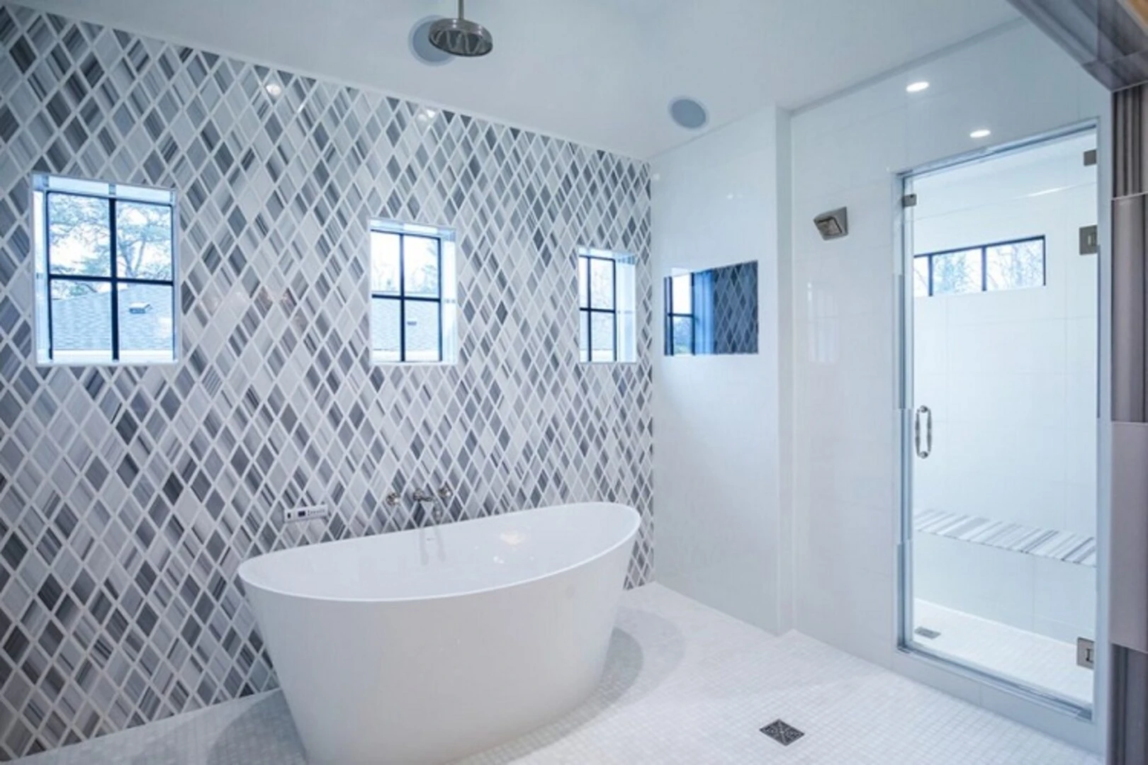gạch lát nền nhà đẹp - gạch mosaic
