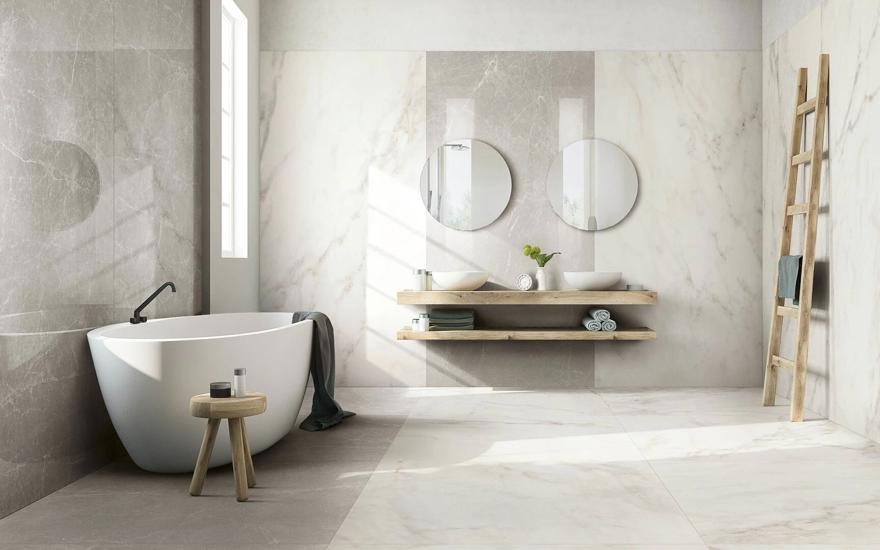 gạch ốp tường - đá marble