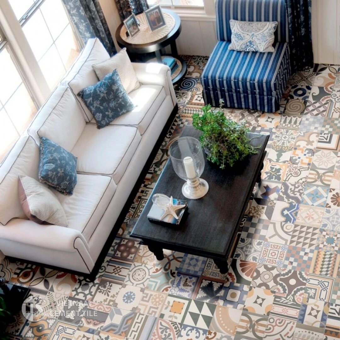 Chọn gạch lát cho thiết kế kết hợp giữa cổ điển và hiện đại