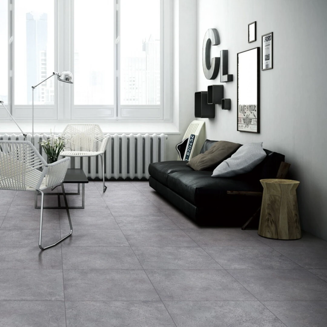 Gạch lát nền phòng khách có kích thước nhỏ hơn