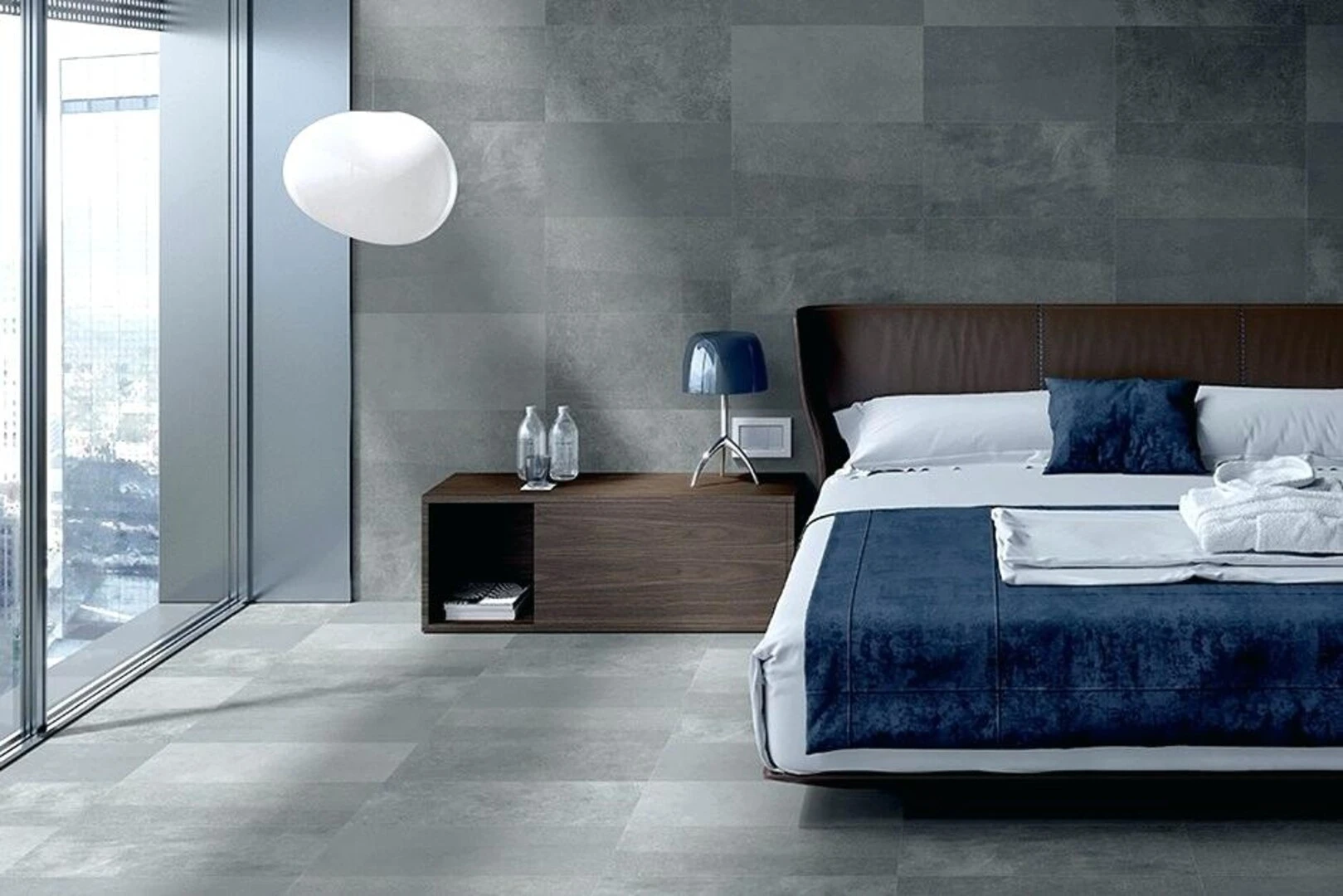 Gạch ốp - Gạch Porcelain phòng ngủ