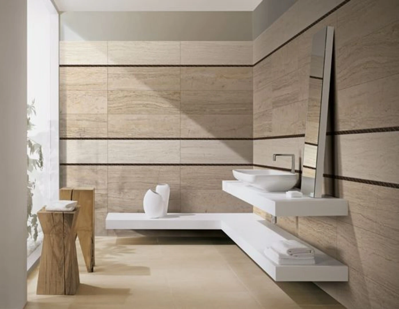 Kích thước gạch ốp nhà vệ sinh 30x60, 30x45, 30x30