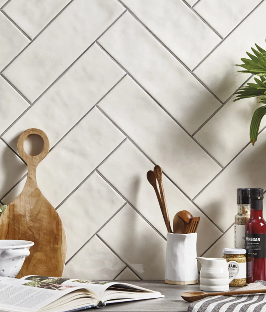 Gạch ốp tường 3D họa tiết xương cá