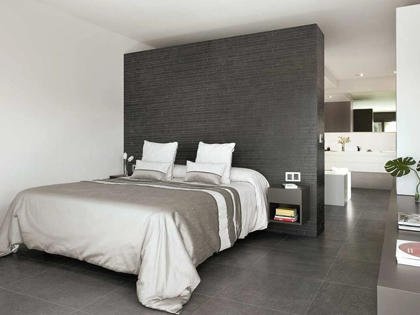 Gạch ốp tường phòng ngủ - Chọn màu gạch