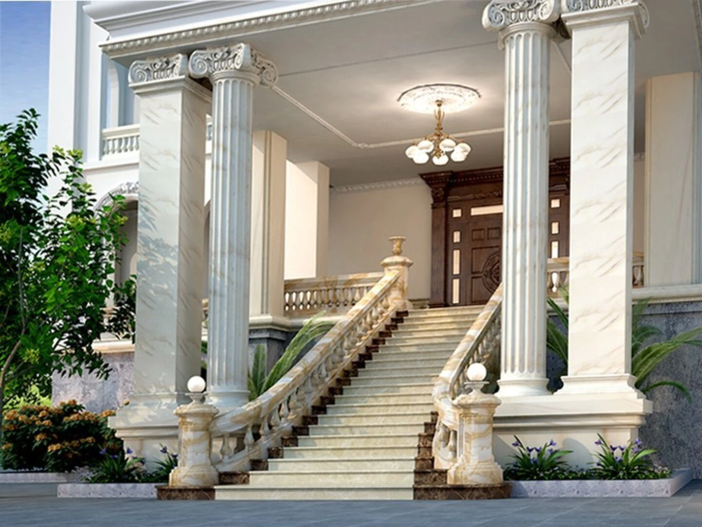 Mặt tiền nhà đẹp