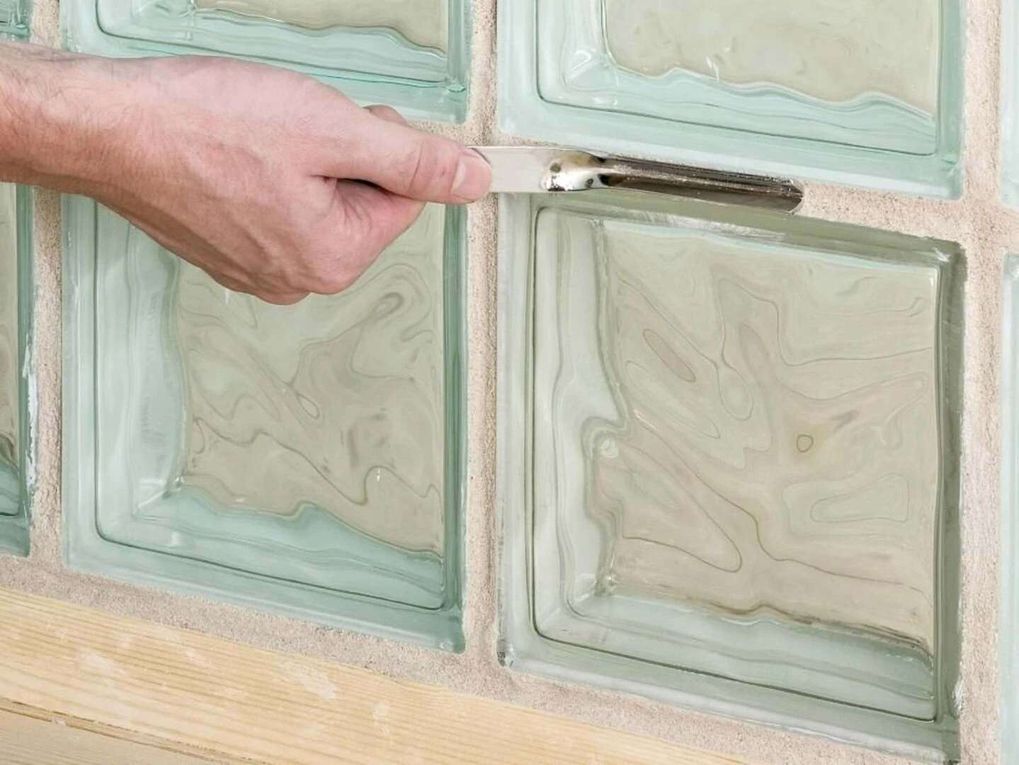 Gạch kính - Đường ron