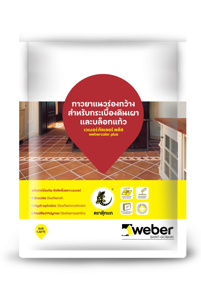 Webercolor Plus - Keo dán gạch kính lấy sáng