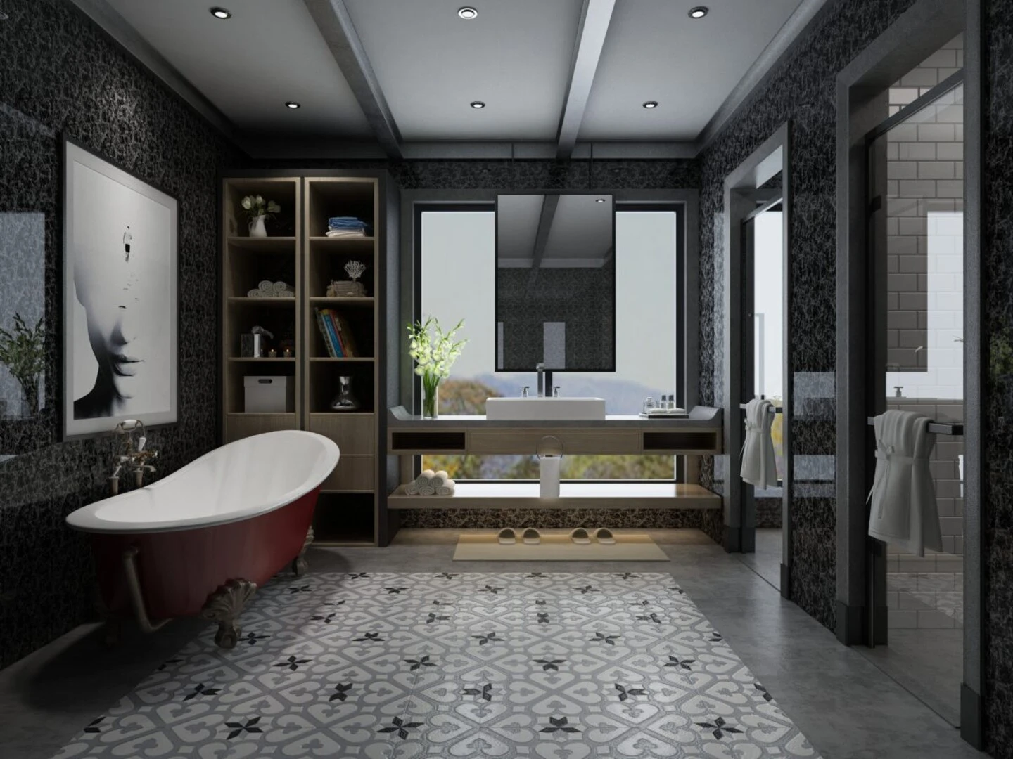 gạch ceramic chống trơn