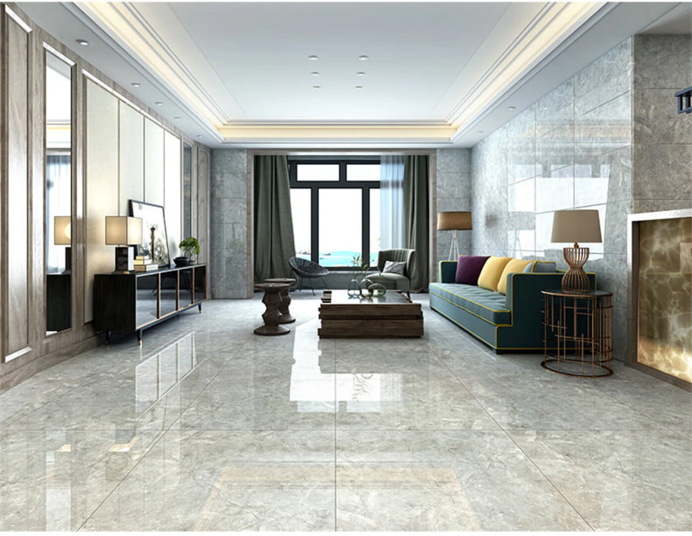 gạch vân mây 80x80