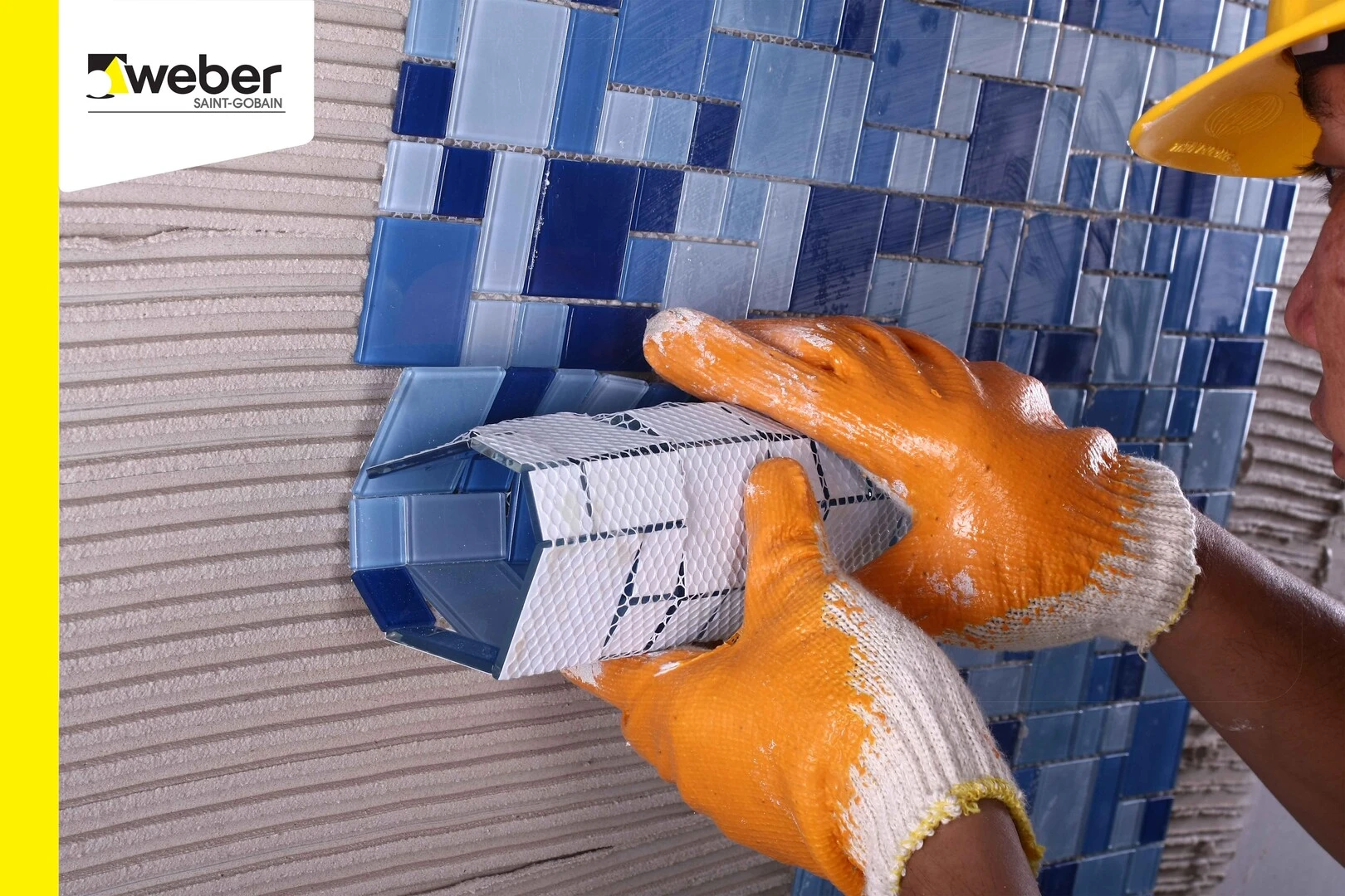 keo dán gạch mosaic và keo chà ron mosaic là giải pháp tốt nhất