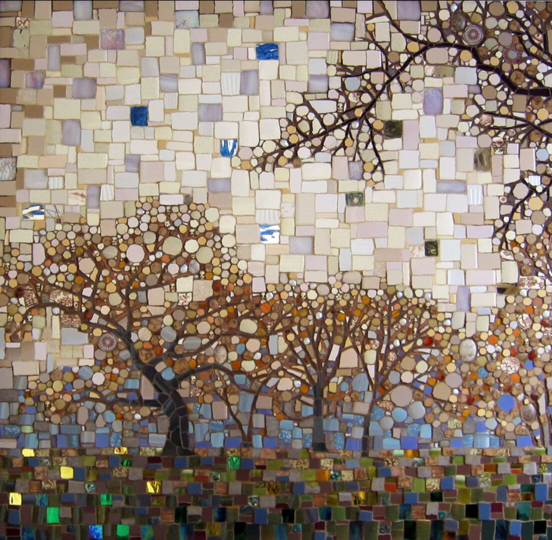 đá mosaic gốm