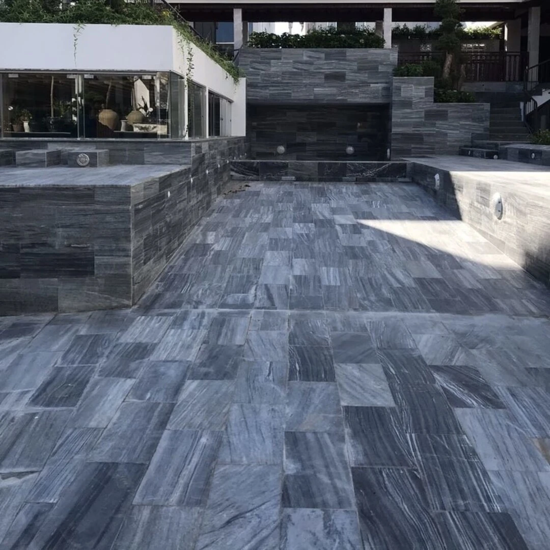 đá sọc dưa ốp tường