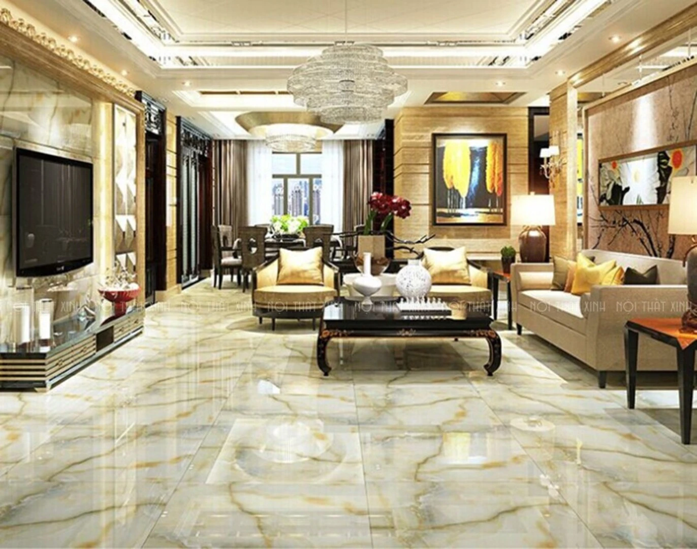 gạch giả đá trang trí