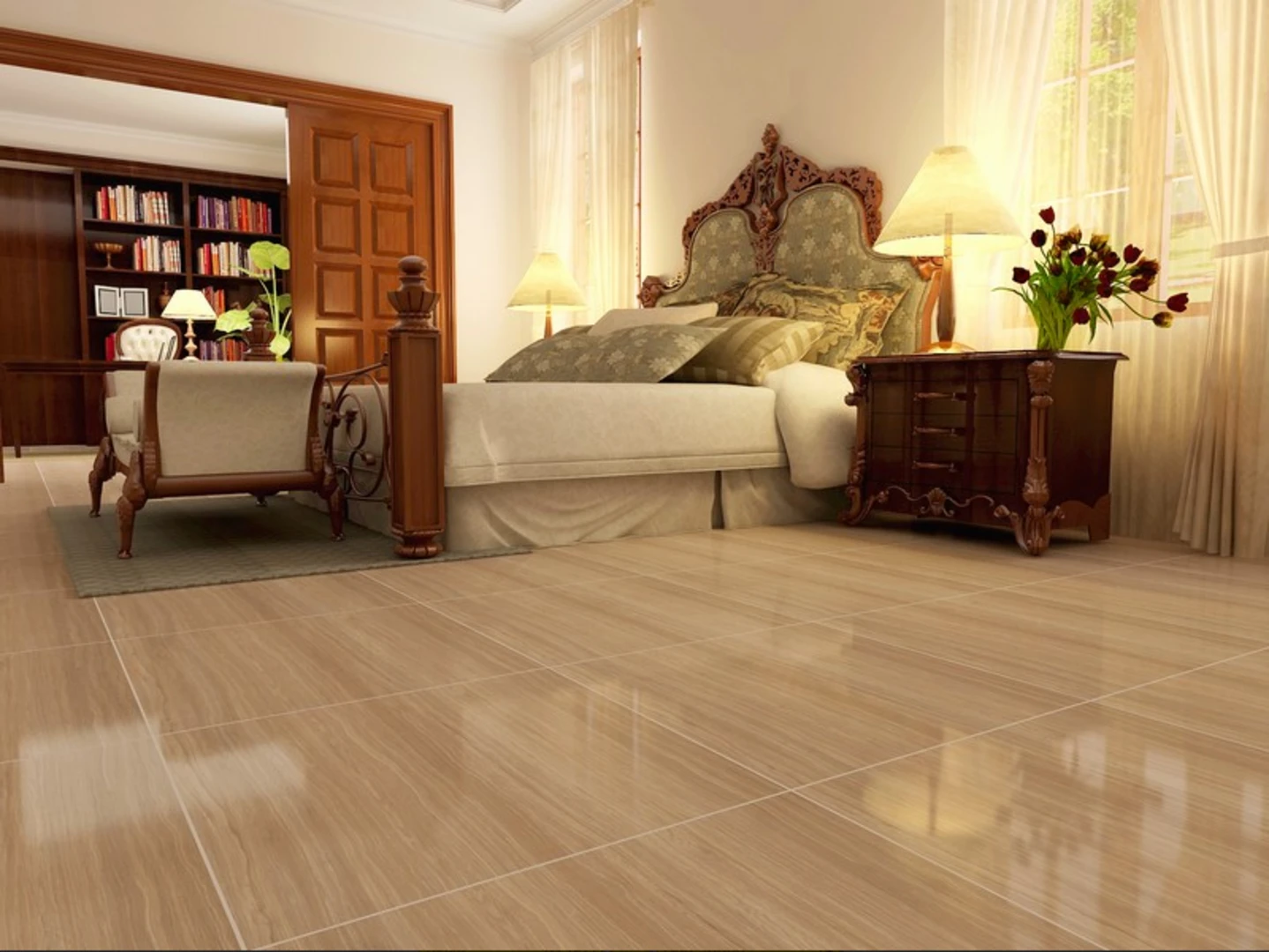 Gạch giả gỗ 80x80