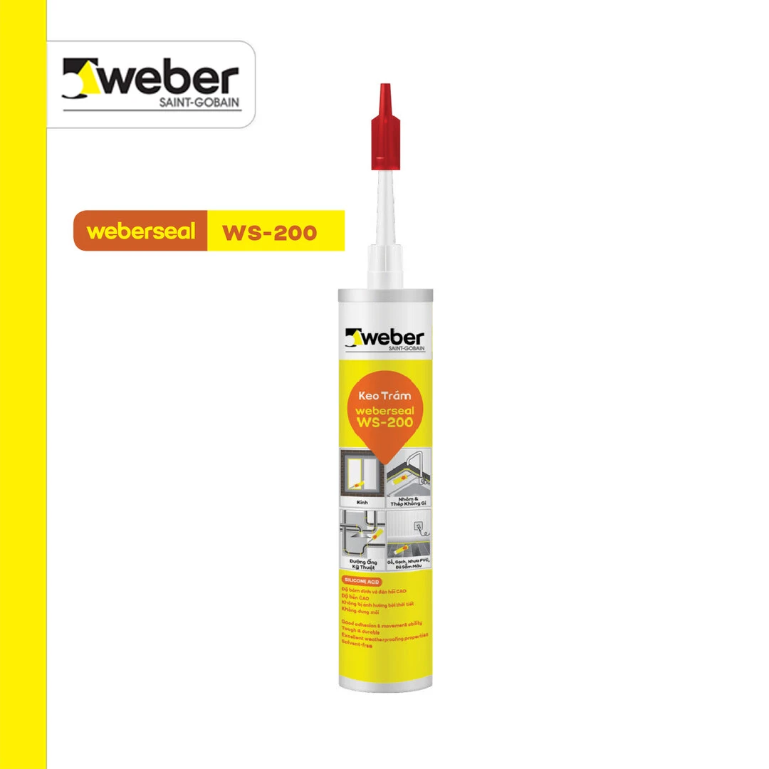 Keo dán nhôm Weberseal WS-200