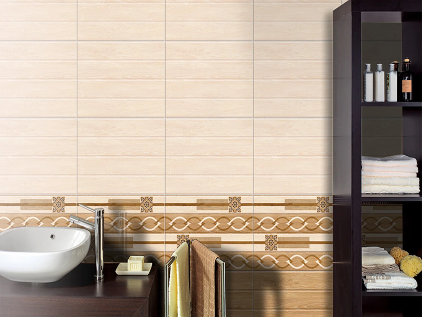 cách tính gạch ốp tường phòng tắm