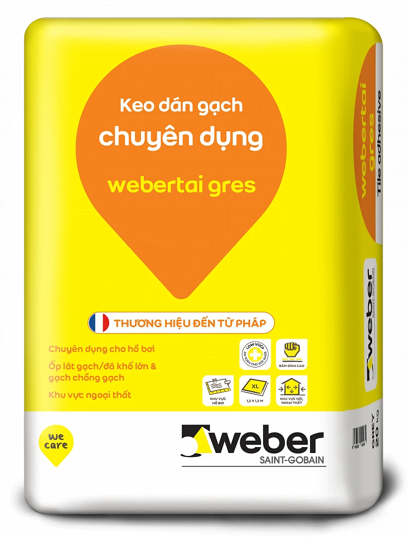 keo dán gạch webertai gres