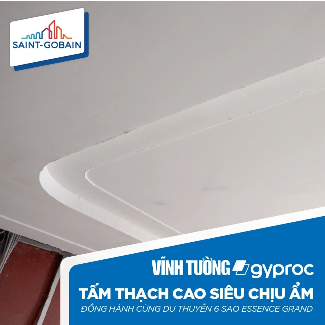 vĩnh tường tấm thạch cao siêu chịu ẩm