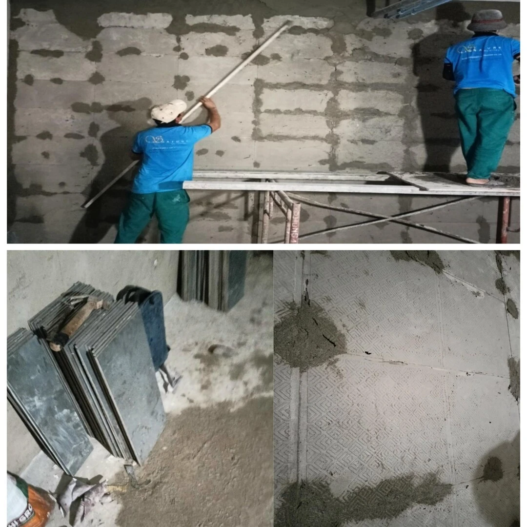 Hiện trạng khi chưa sử dụng keo xử lý gạch ộp bộp