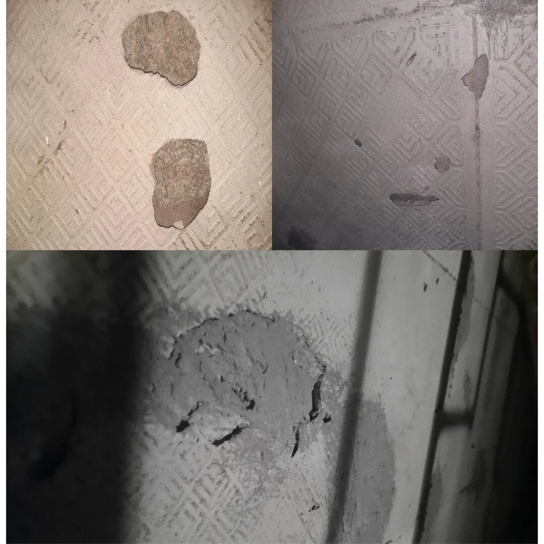 pha trộn thành phần khác khi dùng keo xử lý gạch bị ộp bộp