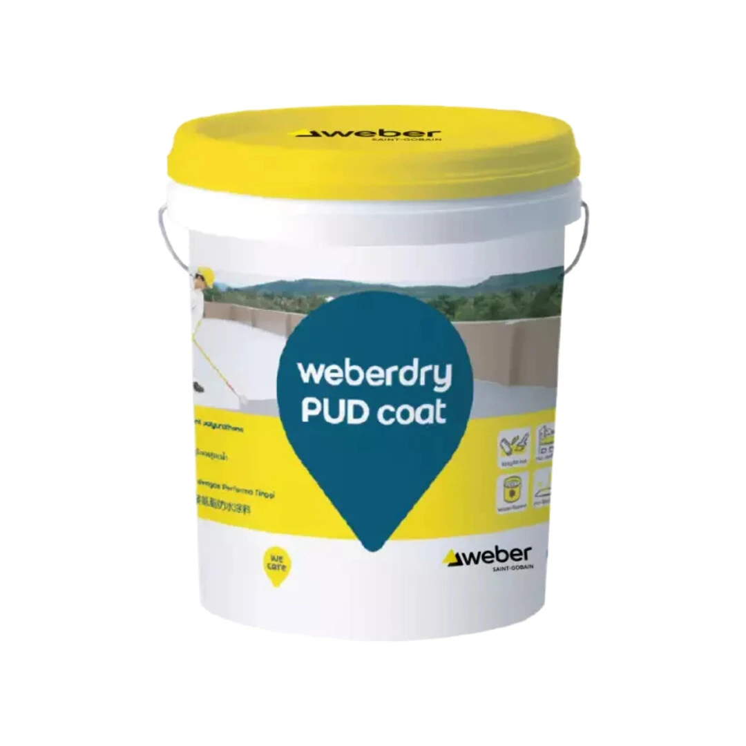 Sản phẩm chống thấm 1 thành phần gốc Polyurethane có độ đàn hồi cao Weberdry PUD Coat