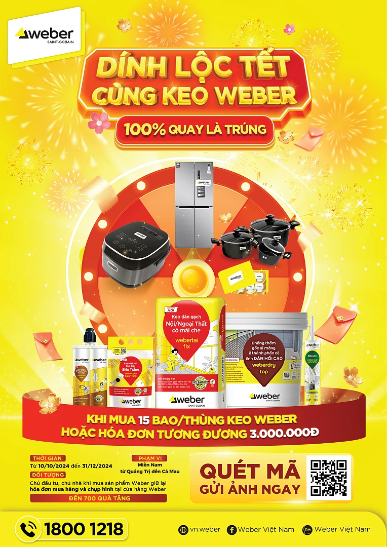 weber dính lộc tết 1