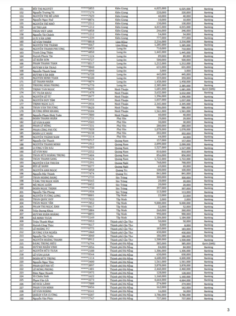 Quét mã trả vàng mùa 2-3