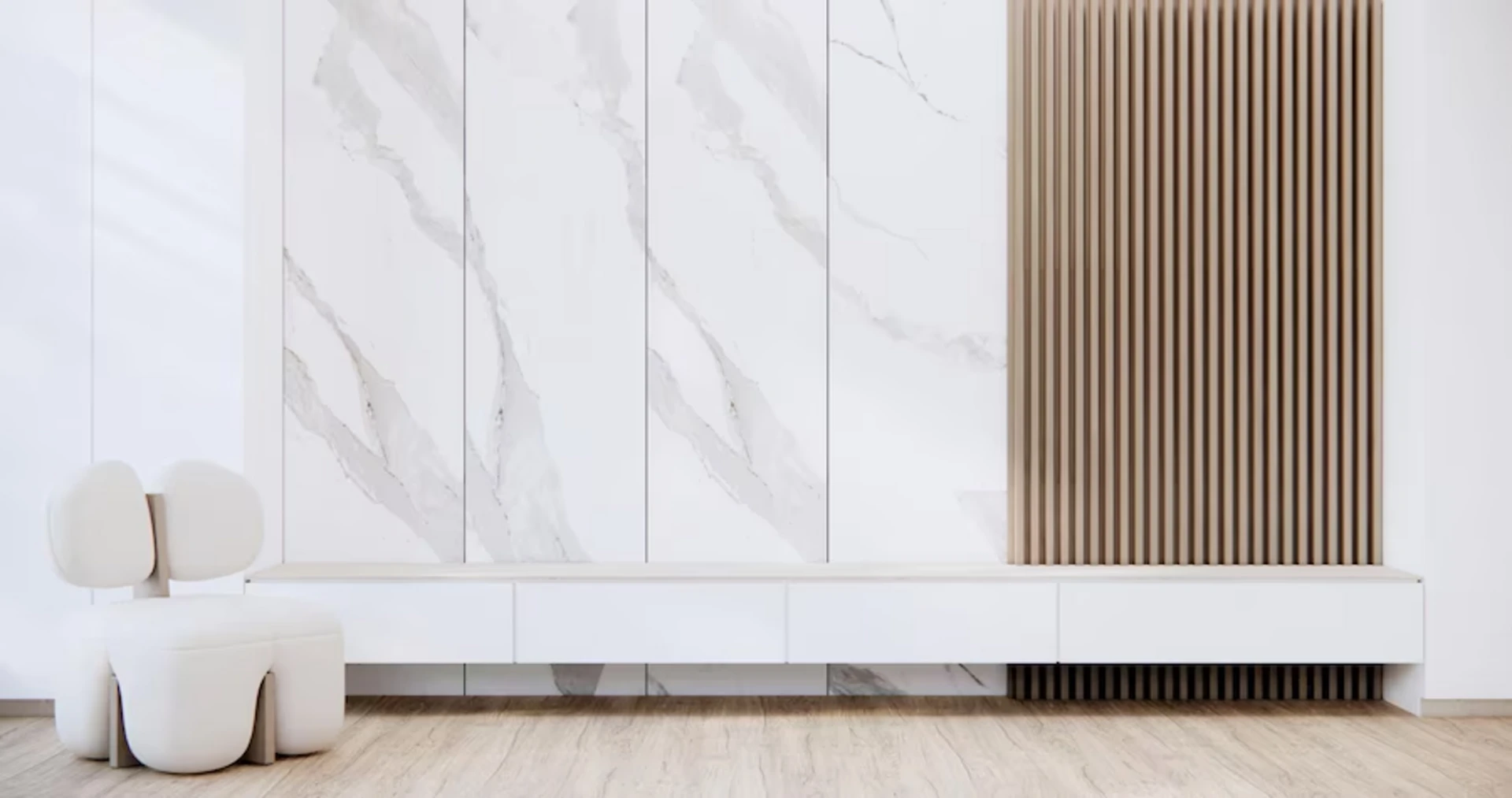 Đá ốp tường đẹp, chống bám bụi, dễ vệ sinh