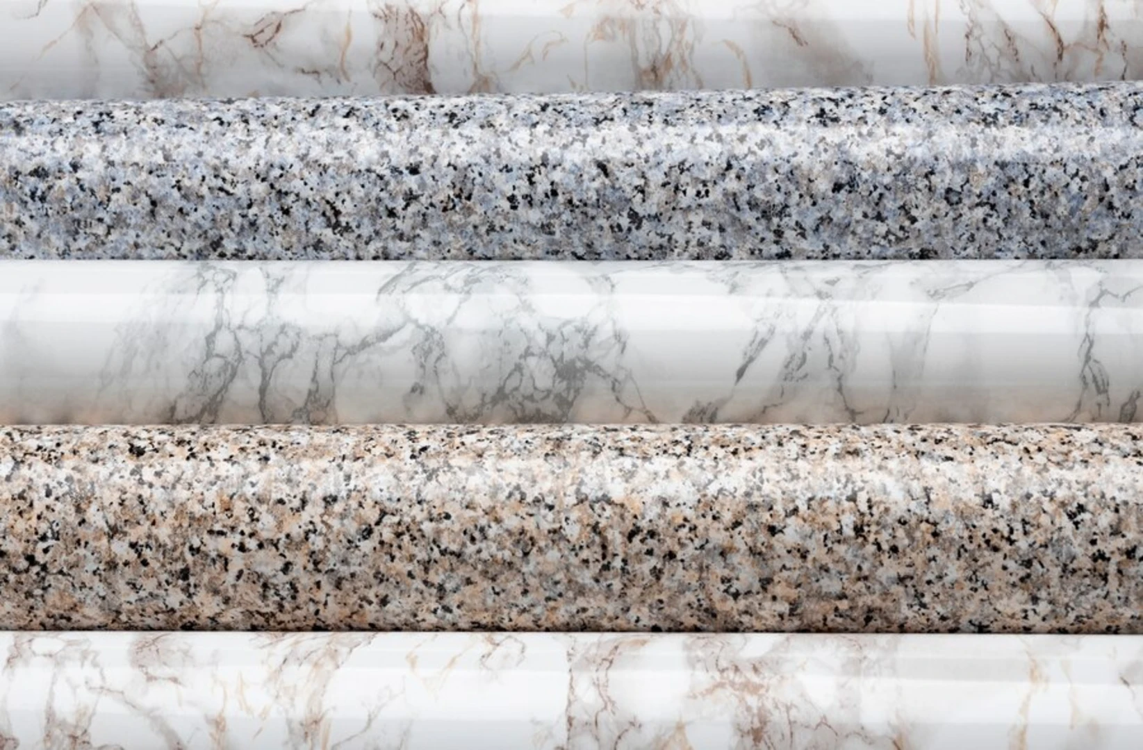 Dùng đá granite thay cho gạch ốp cổng