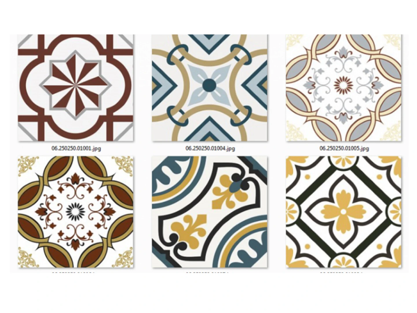 Kích thước gạch bông lát nền