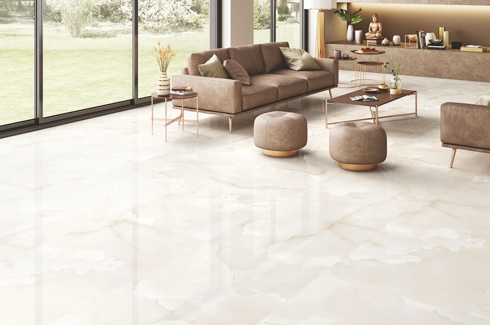 Gạch lát nền 60x60 phòng khách