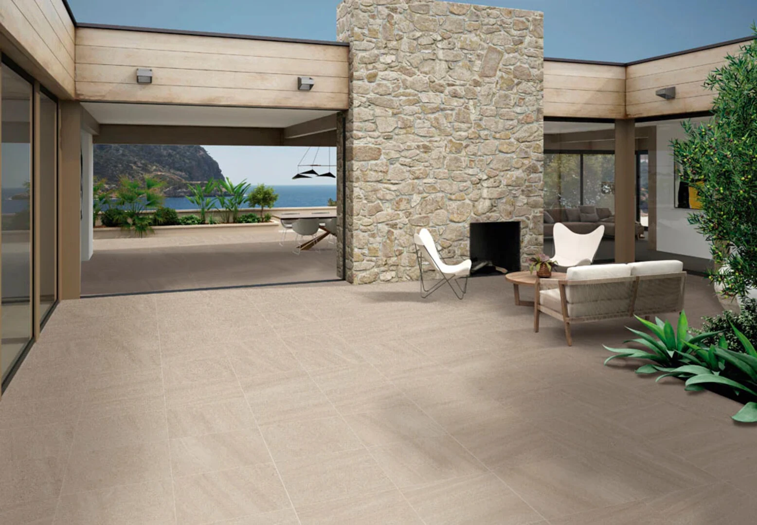 Gạch lát nền 60x60 ngoài trời