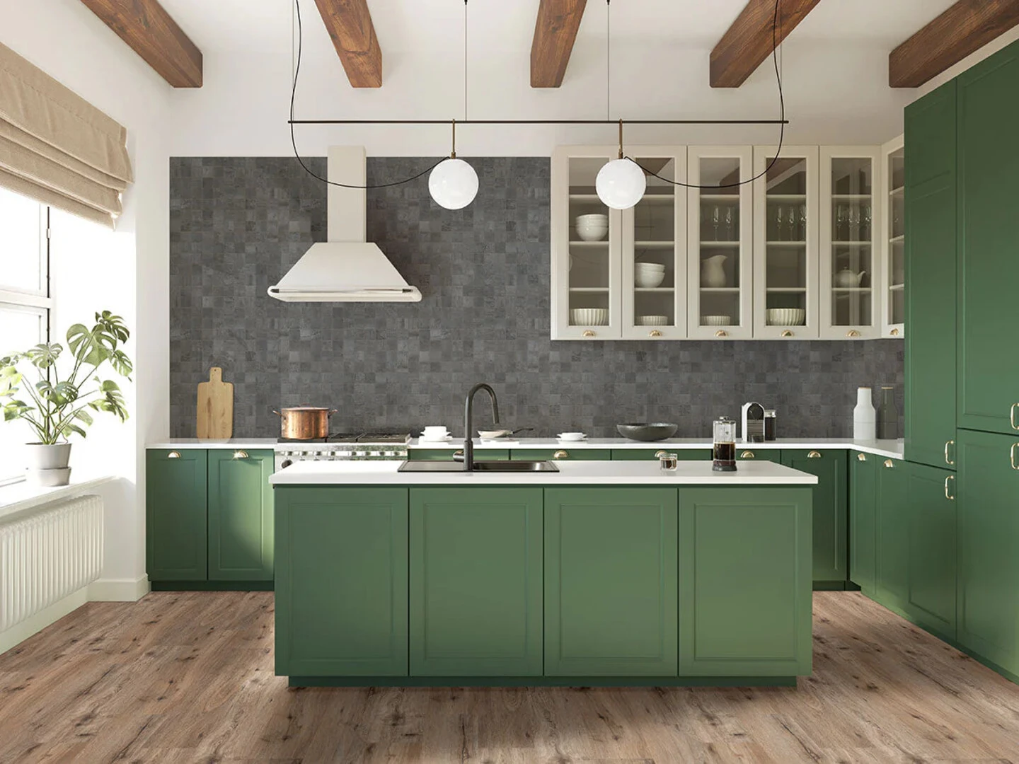 Lợi ích của việc biết cách phối màu gạch ốp bếp