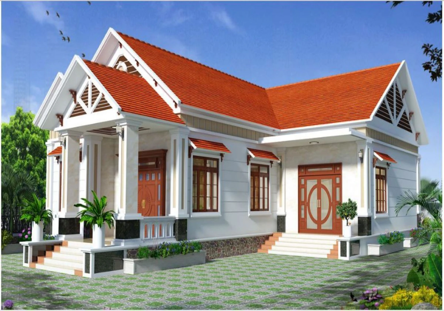 Đặc điểm khi cải tạo nhà cấp 4 chữ L