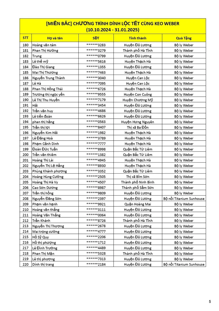 Kết quả Dính lộc Tết cùng keo Weber trang 5