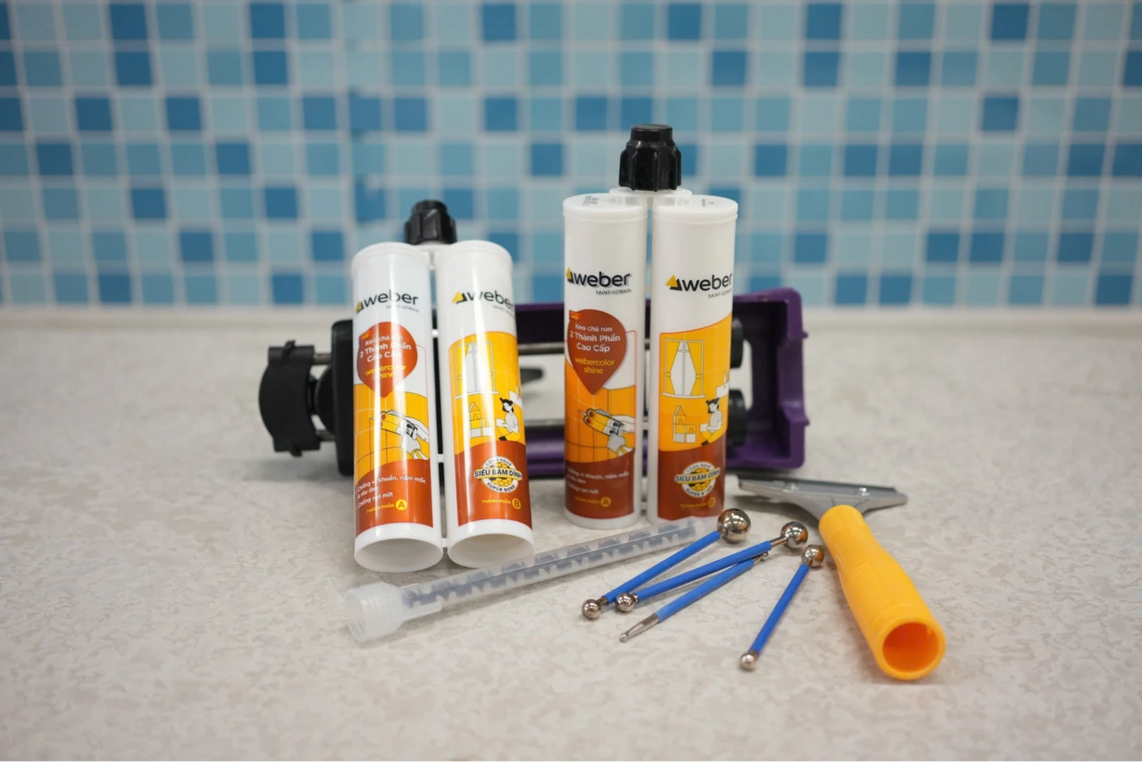 Báo giá keo chà ron 2 thành phần gốc Epoxy 