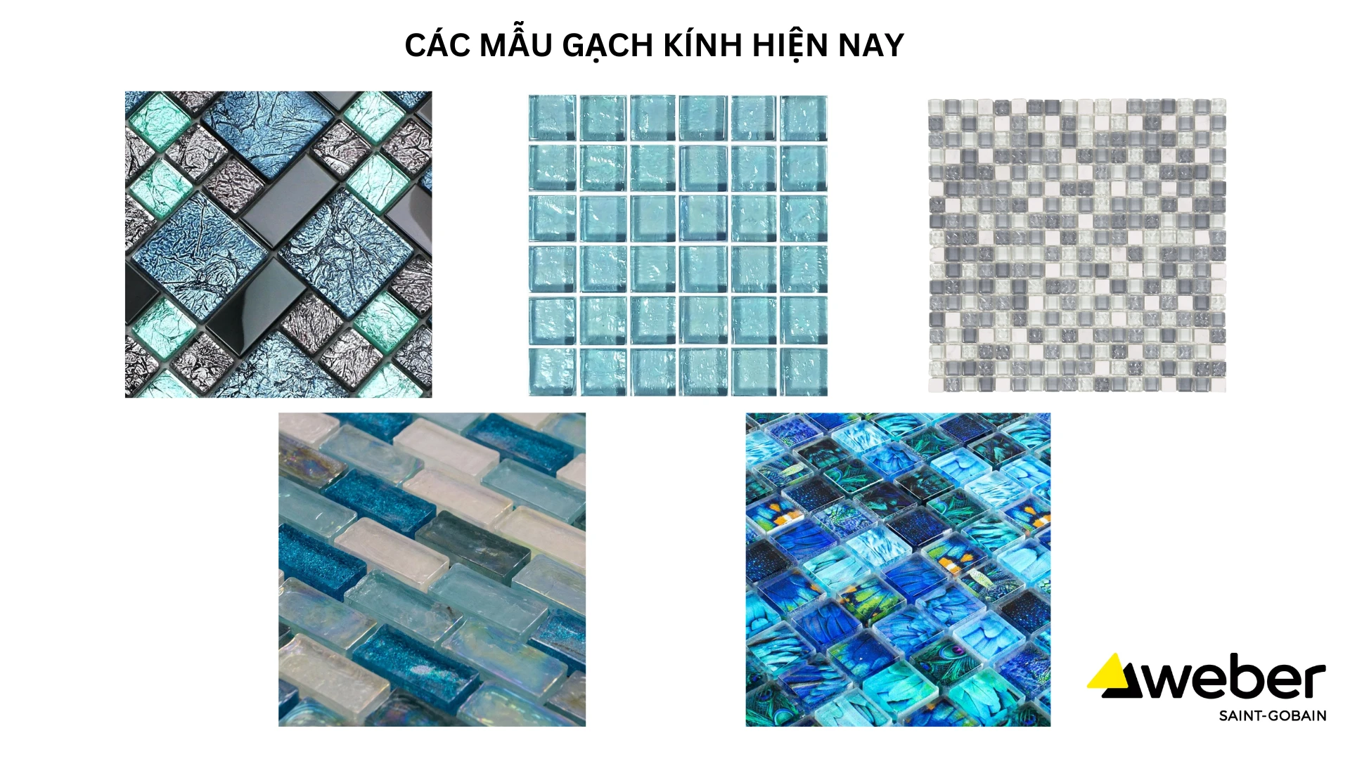 Các kích thước gạch kính Các kích thước gạch kính