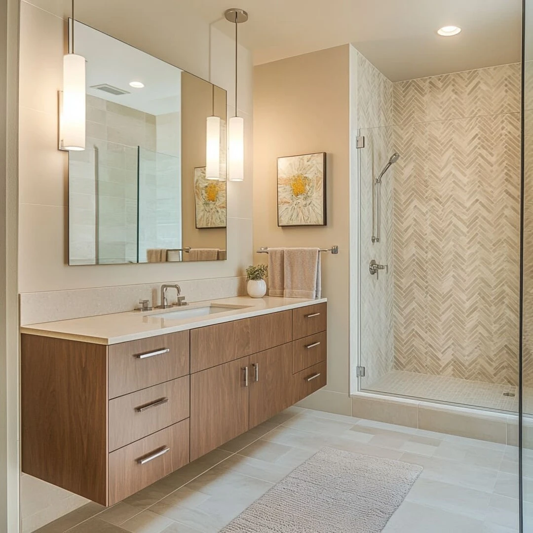 gạch ốp tường nhà tắm